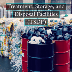 RCRA Permitted Treatment, Storage, And Disposal (TSD) Facilities