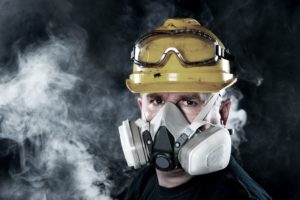 Respiratory protection againsts Asphyxiants