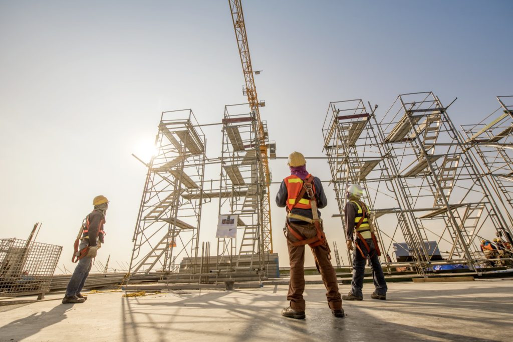 Cleaning Tall Ceilings with a High Reach Ladder - Sunset Ladder & Scaffold  Blog