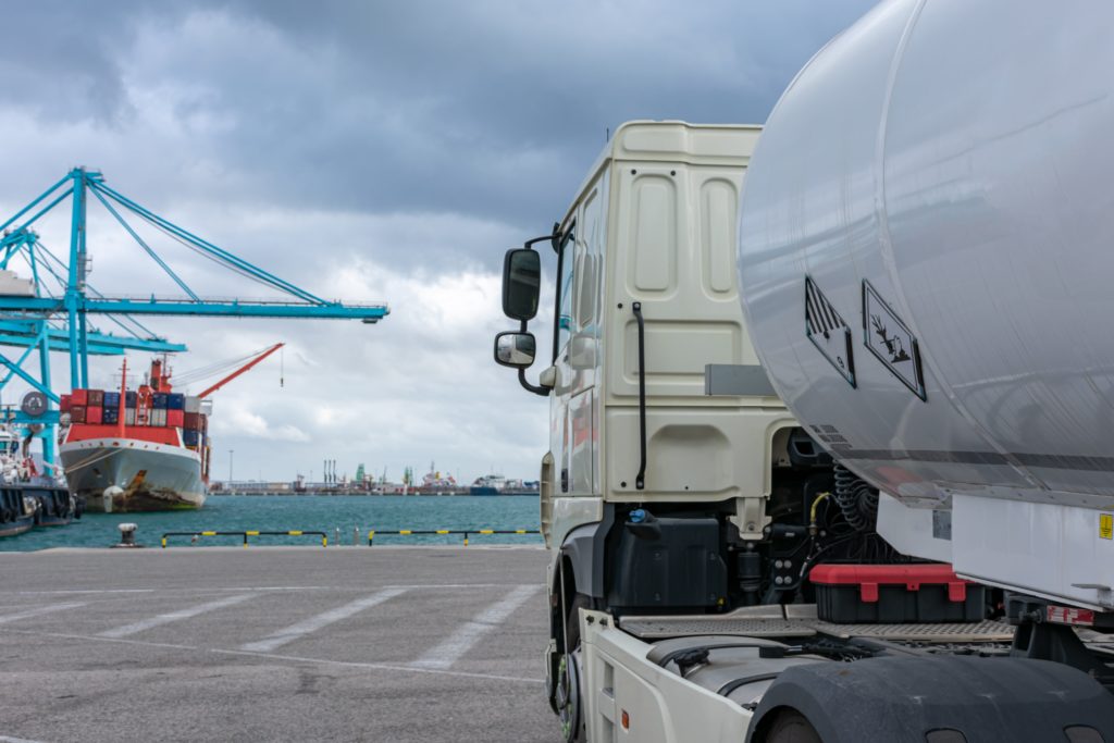 hazardous material transport by road and vessel