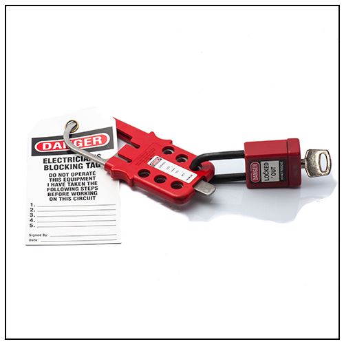 OSHA Lockout Tagout (LOTO) Training OSHA-compliant lock and tag