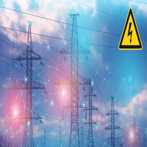 Electrical Safety Training (NFPA 70E) electrical towers during a lightning storm