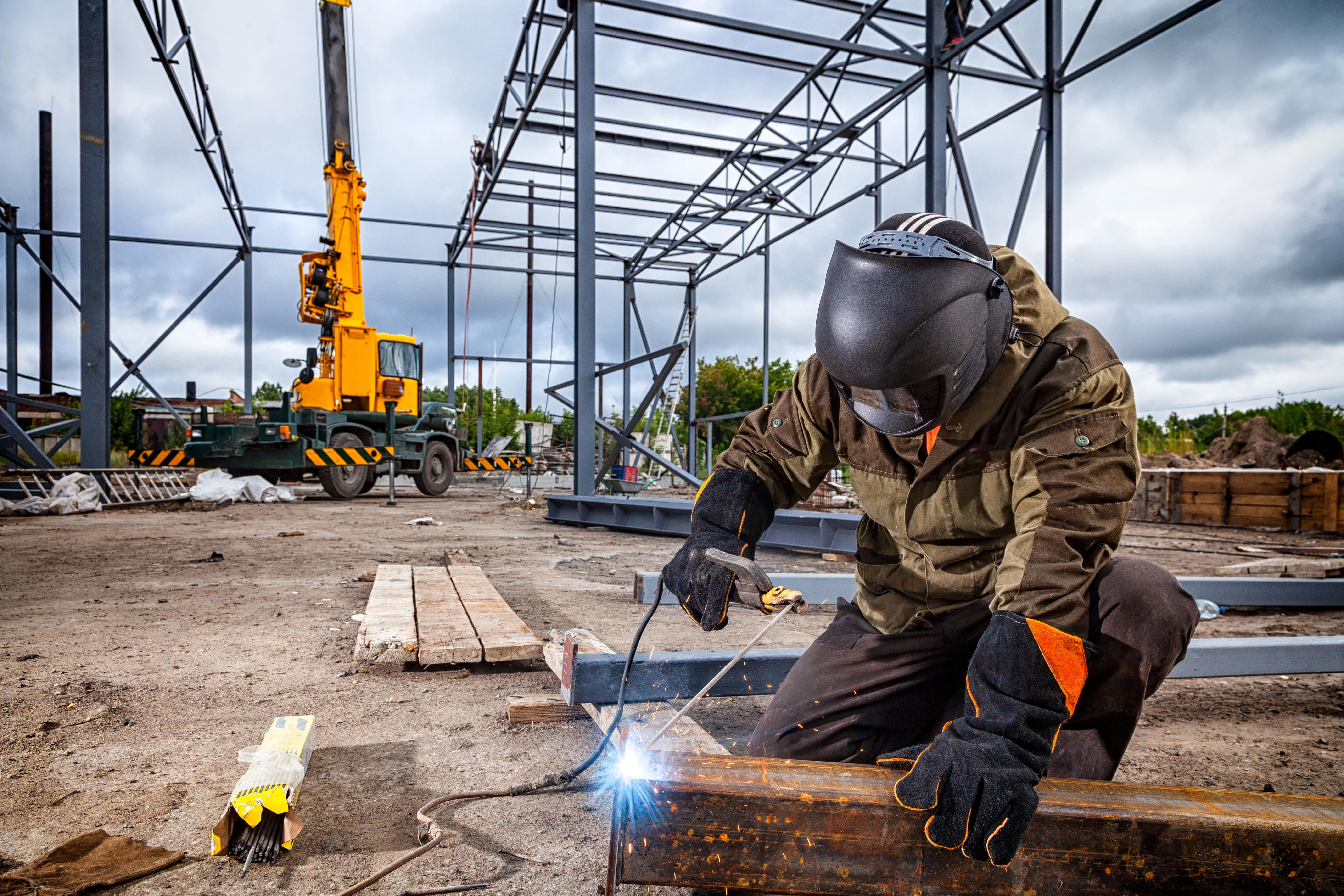 Welding work at Construction site Welding work training as per OSHA Construction Standards