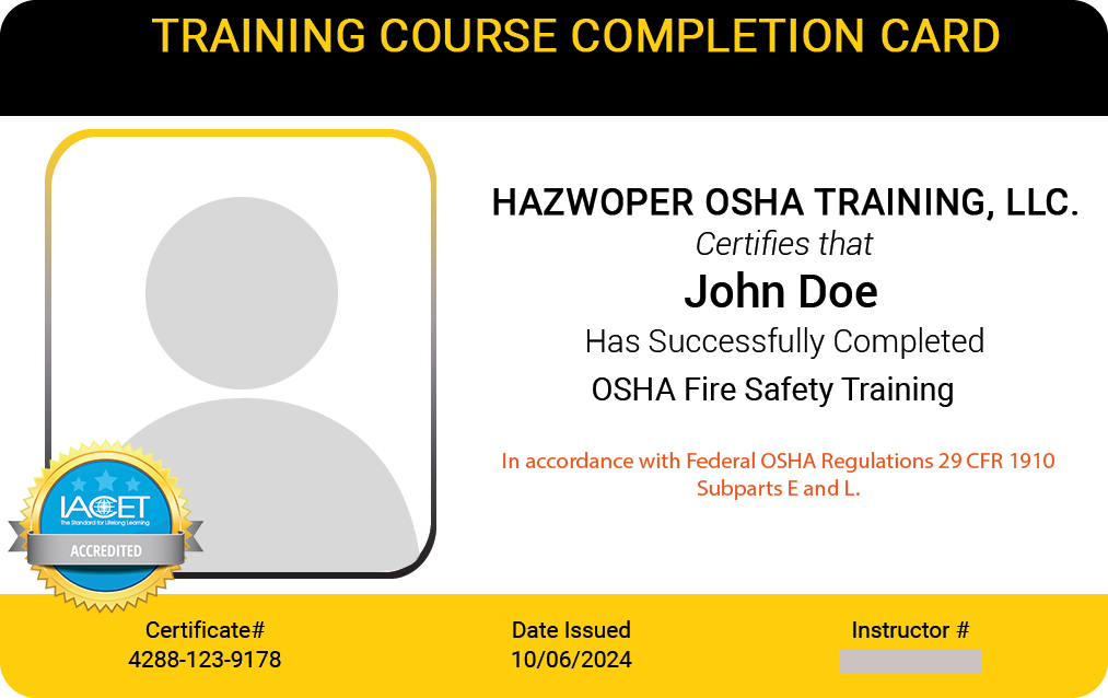 Fire Extinguisher: Choosing the Right One - OSHA Outreach Courses