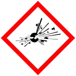 symbol: exploding bomb