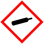 symbol: gas cylinder