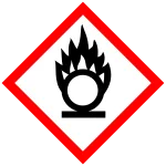 symbol: flame over a circle