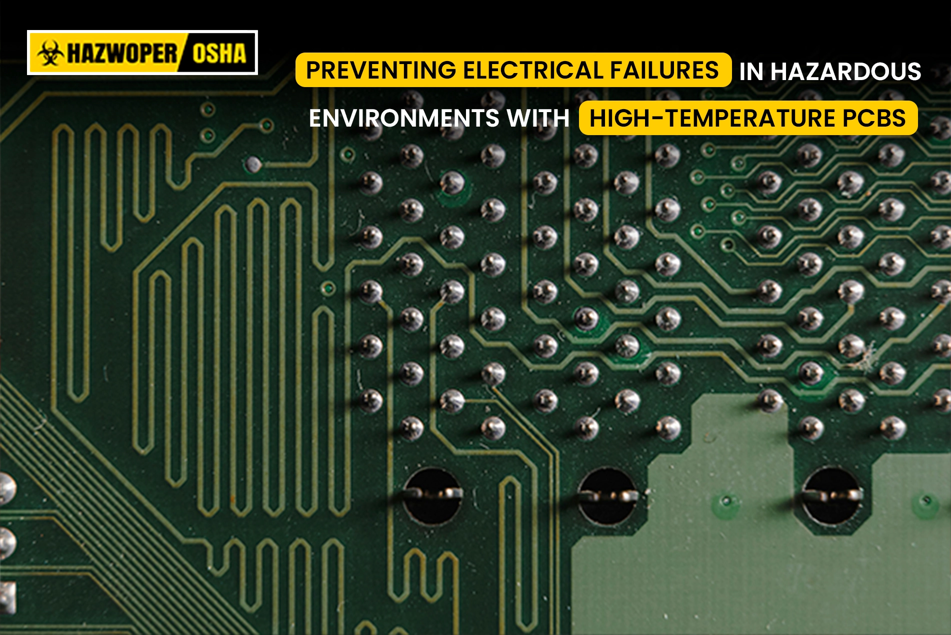 Preventing Electrical Failures in Hazardous Environments with High-Temperature PCBs