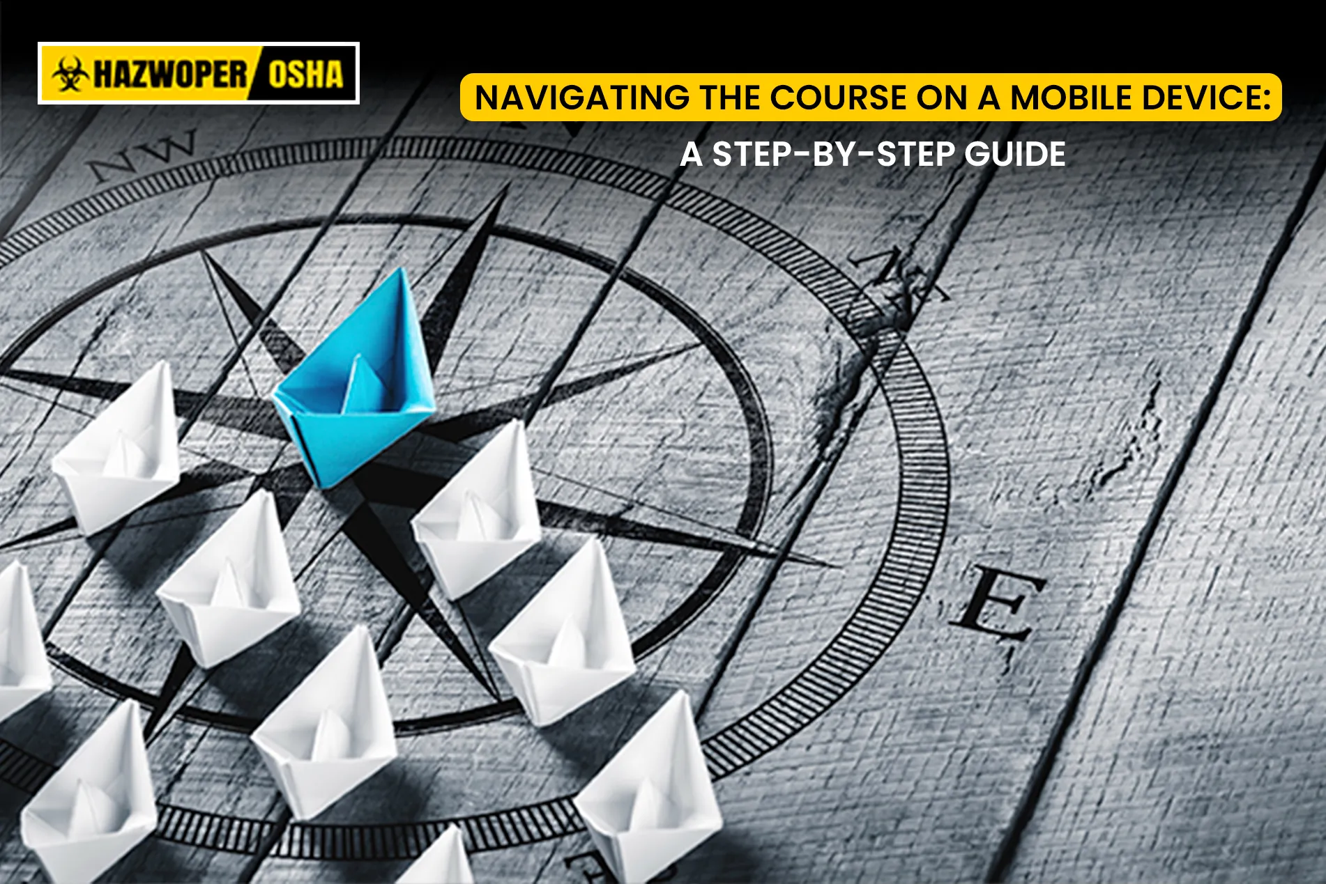 Navigating the Course on a Mobile Device