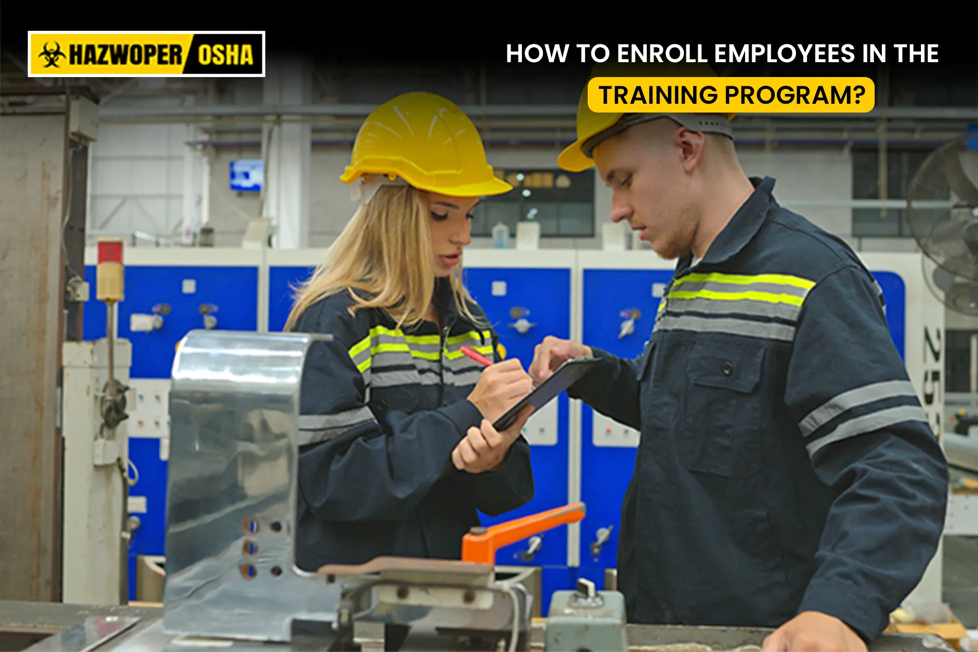 How to enroll employees in the training program