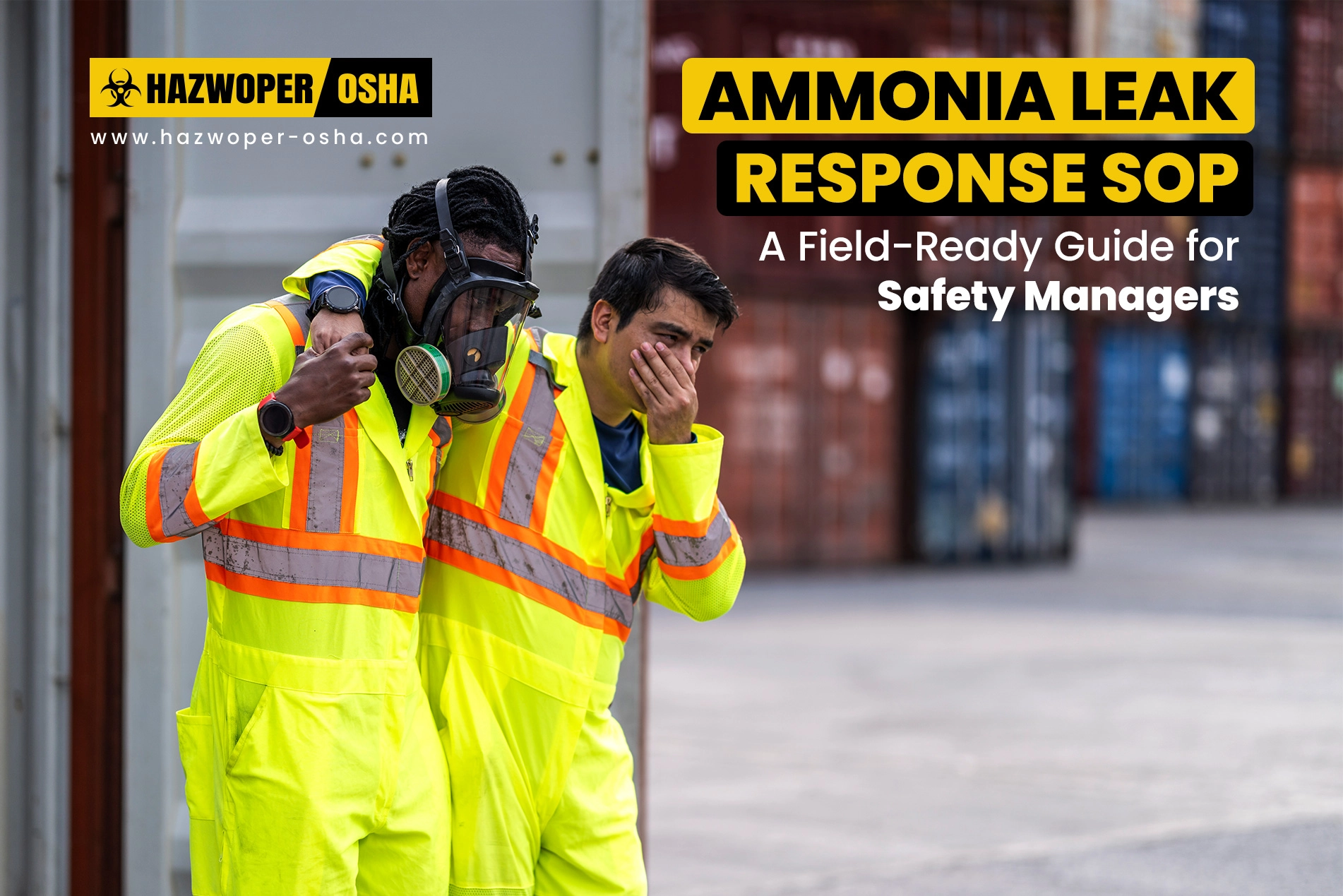 Ammonia Leak Response SOP: A Field-Ready Guide for Safety Managers