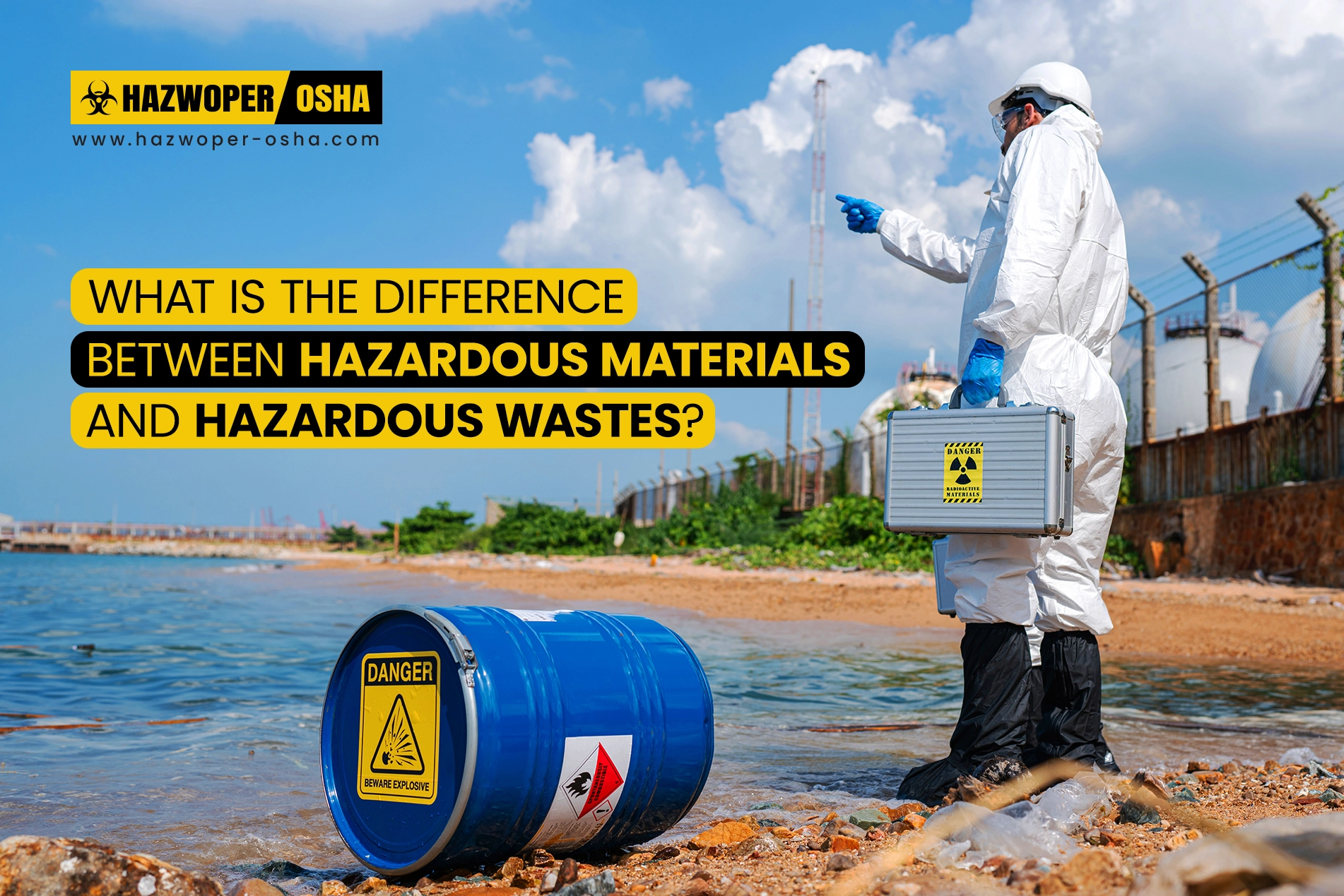 What is the difference between Hazardous Materials and Hazardous Wastes?