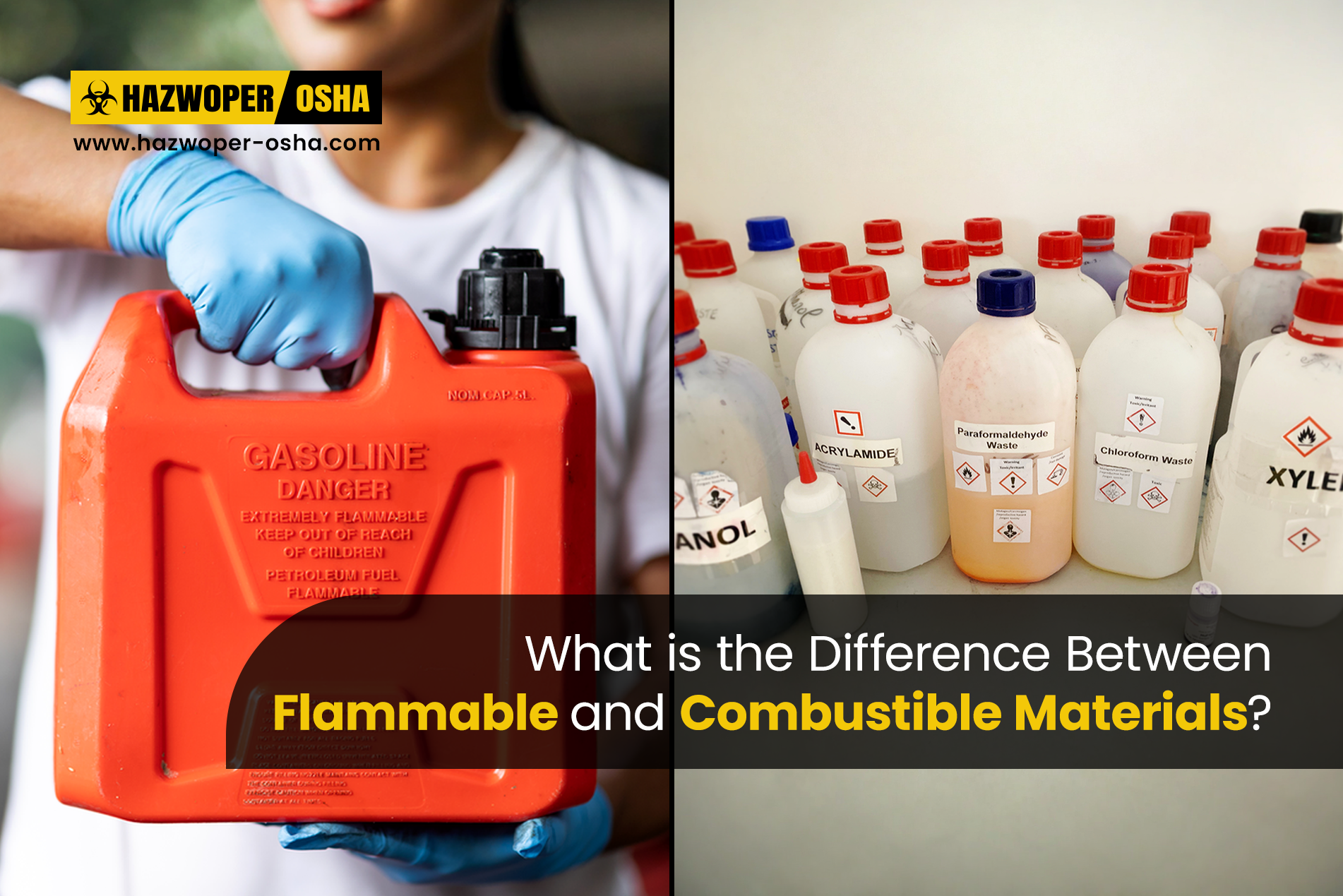 What’s the Difference Between Flammable and Combustible Materials?