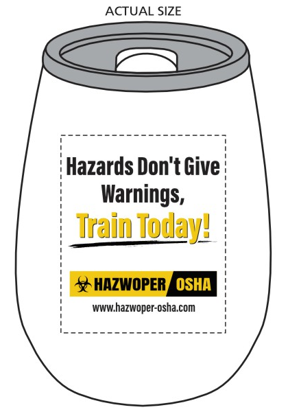 HAZWOPER 10 o.z. Coffee Tumbler